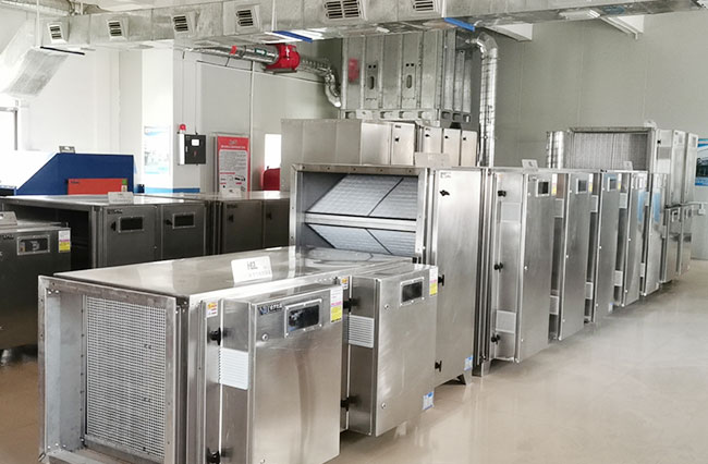 油烟净化生产车间