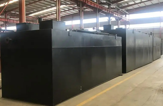 污水处理设备生产车间